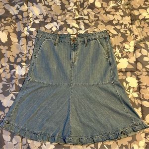Levi’s Red Tag Denim Jean Skirt